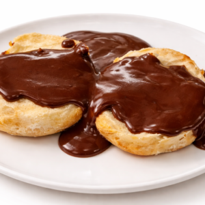 Double Chocolate Gravy Biscuit