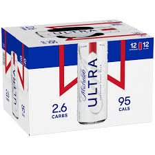 Michelob ULTRA Superior American Light Lager Beer,12 pack ,12oz can